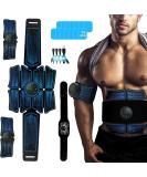 Buy Ab Stimulator & Muscle Toner - MHD TENS Portable Fitness Equipment for Men & Women | International Shipping - Buy Online on GoSupps.com