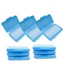Wenplus 10 Pack Dental Wax for Braces - Mint Fragrance Blue | Orthodontic Oral Care Solution - International Shipping Available - Buy Online on GoSupps.com
