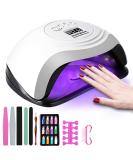 Jotul Nail Dryer - 168W UV LED Lamp for Professional Nails | Smart Sensor Multiple Timers & LCD Display | Ideal for Gel Nail Polish & Gelail - Buy Online on GoSupps.com