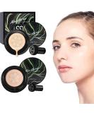 Mushroom Head Air Cushion CC Cream TIK Tok Mushroom Head Air Cushion CC Cream (Brighten + Natural) - Buy Online on GoSupps.com