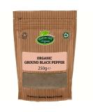 Hatton Hill Organic 250g Ground Black Pepper - Pure and Organic - Buy Online on GoSupps.com