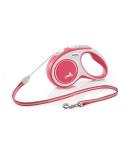 Buy Flexi Dog Leash - Extendable Soft Handle 3/5/8m 20kg Capacity Red Small - International Shipping - Buy Online on GoSupps.com