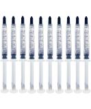 Bright White Smile 35% Teeth Whitening Gel Refills - 10 Pack Sensitivity-Free Compatible with LED Light & Trays (0.3 Fl Oz Each - Buy Online on GoSupps.com