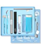 KevKev Lash Tools Kit - Complete Lash Cluster Set with Bond Seal Remover Tweezers & Brush | Perfect for Eyelash Extensions - Buy Online on GoSupps.com