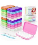 Buy Colorful Braces Wax - 20 Pack (Vitamin E Aloe Vera Mint) | Orthodontic Wax & Storage Cases for Braces Wearers - Buy Online on GoSupps.com