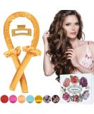 Kaition Heatless Curls Band - Dreamy Overnight Curls with Non-Slip Silk Hair Curlers | DIY Hairstyle Set for Long Hair (Spectra Yellow) - Buy Online on GoSupps.com