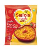 Saffola Masala Oats Peppy Tomato 38g - Healthy & Tasty Evening Snack - Buy Online on GoSupps.com