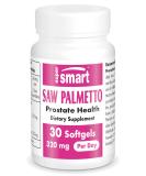 Saw Palmetto Extract for Prostate Health | Supports Urine Flow | 85% Free Fatty Acids | Supersmart - Buy Online on GoSupps.com