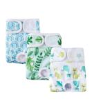 Demigreat folter trousers for bitches 3 pieces L high -suction and women's bandages dog diapers for bitches size adjustable - green leaves green l - Buy Online on GoSupps.com