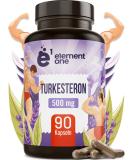 Turkesterone 500mg - 90 Capsules - 10:1 Formula - 90 Day Supply - Natural Turkesterone from Ajuga Turkestanica Extract - Vegan - Buy Online on GoSupps.com