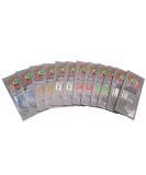 Organ-HAX1 Sewing Needles Set - 60PCS in Clear Plastic Box | Compatible with Singer, Pfaff, JANOME, Brother | Organ-HAX1#9#11#12#14#16#18 | CKPSMS - Buy Online on GoSupps.com