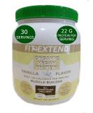 Organic Vegan Protein Powder - 30 Servings 22G Plant Protein 120 Calories Low Carb 0 Sugar Ideal for Weight Loss & Muscle Gain - Vanilla Cake Batter Flavor - Buy Online on GoSupps.com