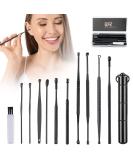 11 Pcs Stainless Steel Ear Wax Removal Tool Kit with Storage Box - Ear Cleaner & Ear Cleaning Kit - Buy Online on GoSupps.com