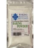 Baking Beauty and Beyond Professional Bakers Quality Pure Baking Powder - Natural Food Grade Baking Powder Perfect for Non-Yeast Baking Cake Bread and Biscuits (100gm) - Buy Online on GoSupps.com
