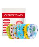 140PCS Kids Adhesive Eye Patches Cute Disposable Eyepatch Set for Amblyopia & Lazy Eye Breathable Bandages for Toddlers - 7 Styles - Buy Online on GoSupps.com