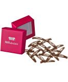 HAARallerliebst Hair Clips - 20 Small Brown Clips (4.3cm) with Storage Box (Pink) | International Shipping Available - Buy Online on GoSupps.com