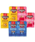 Tea Variety Bundle Containing Yorkshire Tea Malty Biscuit 125g Toast & Jam 125g Decaf Bedtime 100g 40 tea bags each (6 Pack) - Buy Online on GoSupps.com