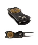 HODL 21 Bitcoin Golf Divot Repair Tool - All-Metal 3-in-1 Golf Multitool | Foldable with Pop-up Button & Magnetic Ball Marker - Buy Online on GoSupps.com
