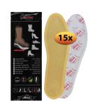 Alpidex Heat Soles - 15 Pairs of Adhesive Foot Warmers | Instant 8-Hour Natural Warmth | Shoe Inserts for Sizes L 43-46 | International Shipping Available - Buy Online on GoSupps.com