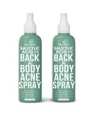 TreeActiv Salicylic Acid Back & Body Acne Spray 4oz - 2 Pack | Natural Scent, Acne Treatment - Buy Online on GoSupps.com