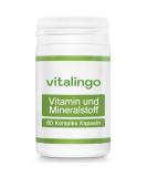 Vitamin & Mineral Complex | 60 Capsules of 965mg | Premium AZ Vitamins & Minerals for Optimal Health - Buy Online on GoSupps.com