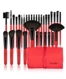 32 Pcs Professional Makeup Brushes Set - Vegan & Cruelty-Free Soft Synthetic Bristles for Eyeshadow, Foundation, Concealer, Eyelash, Blusher - Complete Make up Brush Kit - Buy Online on GoSupps.com