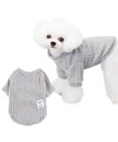 Cozy Gray Dog Sweater for Small & Medium Dogs and Cats - Winter Warmth & Style - Buy Online on GoSupps.com