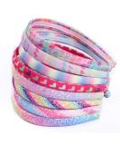 Girls Rainbow Headbands - 8 Pcs Sequin Heart Mermaid Hairbands Set - Buy Online on GoSupps.com
