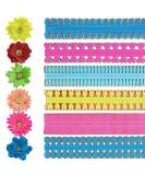 Saktopdeco Colorful Quilling Paper Flowers DIY Flowers Petal Paper Quilling Strips for Beginners Handmade Art Crafts  13.7 Inch / 35 cm - Buy Online on GoSupps.com