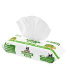 Pogis Care Cloths - 100 Biodegradable Desodorizing Wipes for Dogs - Extra Red Green Tea Fragrance - Buy Online on GoSupps.com