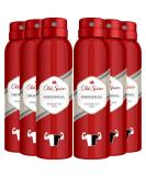 Old Spice Deodorant Body Spray Original Scent 6x150 ml - Buy Online on GoSupps.com