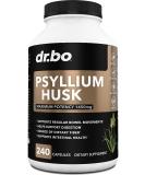 Psyllium Husk Capsules - Natural Fiber Supplement for Constipation Relief & Digestive Health - Daily Nutritional Support for Adults - Buy Online on GoSupps.com