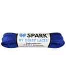 Blue Spark Derby Laces for Shoes, Skates, Boots - 45 Inch / 114 cm - Roller Derby, Hockey, Ice Skates - Buy Online on GoSupps.com