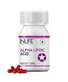 INLIFE Alpha Lipoic Acid Supplement - 300 mg ALA Antioxidant 60 Vegetarian Capsules for Optimal Health - Buy Online on GoSupps.com