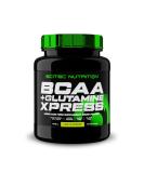 Scitec Nutrition BCAA + Glutamine Xpress Powder 600g Lime - 111531 | Shop Now - Buy Online on GoSupps.com