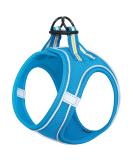 Heele Small Soft Dog Dishes & Adjustable Puppy Harness - Safe Air Mesh Vest for Walking Running & Training - Reflective Sky Blue XS - Buy Online on GoSupps.com