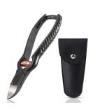 FERYES Precision Toenail Clippers for Thick or Ingrown Toenails - Secure and Stylish Design Thick Nail Clipper - W/Leather Case - Buy Online on GoSupps.com