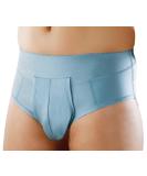 ORIONE Comfort Hernia Briefs for Inguinal Hernias - Light Blue Size 4 (86-90 cm) - Premium Support & Comfort - Buy Online on GoSupps.com