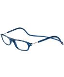 TBOC Blue Reading Glasses +1.00 Diopter - Stylish Foldable Readers for Men & Women - Magnetic Closure - Ideal for Presbyopia - Buy Online on GoSupps.com