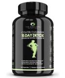 Colon Cleanse Detox: 15-Day Fast-Acting Cleanse Diet Pills with Probiotic, Fiber & Natural Laxatives for Constipation Relief & Gut Health - Boosts Energy & Focus - Buy Online on GoSupps.com