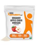 Organic Apple Cider Vinegar Powder - 500mg per Serving - Digestive Support - Soy Free - 250g - 500 Servings - 8.8oz - Buy Online on GoSupps.com