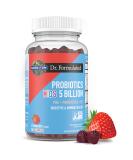 Garden of Life Kids Probiotic & Prebiotic Fiber Gummies with Vitamin D3 - 60ct, Strawberry Flavor | Digestive & Immune Health | Gluten Free & Non GMO - Buy Online on GoSupps.com