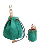 Hands-Free Dog Treat Bag - Green Food Storage with Clip Buckle | Best eCommerce for International Shipping - Buy Online on GoSupps.com