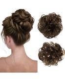 Vlasy Messy Bun Hair Piece 35g 10# | Curly Wavy Scrunchies Extensions for Women | Synthetic Chignons Updo Accessory - Buy Online on GoSupps.com