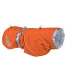 Hurtta Monsoon Dog Raincoat | Waterproof Rain Jacket for Dogs | Reflective Orange 65 cm (26 in) - Sea Buckthorn | International Shipping Available - Buy Online on GoSupps.com