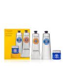 L'Occitane Shea Nourish Me Trio | Nourishing Hand Foot & Body Cream Gift Set - Ultra Rich Shea Butter Care - Buy Online on GoSupps.com
