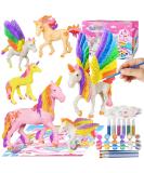 Yileqi Paint Your Own Unicorn Painting Kit  Unicorns Paint Craft for Girls Arts and Crafts for Kids Age 4 5 6 7 8 9 Years Old  Unicorn Party Favor Art Supplies DIY Kit Activities for Kid Birthday Gift - Buy Online on GoSupps.com