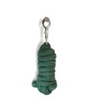 Premium Knit Panic Hooks for Horses | Stylish Leading Leash & Tie Rope for Ponies Donkeys & Goats - Dark Green - Buy Online on GoSupps.com
