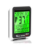 IcocoPro Wireless Bicycle Computer - Waterproof LCD 5 Languages Multifunctional & Military-Grade Performance - Buy Online on GoSupps.com