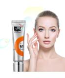 Trendyfave Sunscreen Spf 50 Face Moisturiser Skincare With UV Protection Sunscreen For Sunburn Brightening Cream Suncream Waterproof&Sweat-Proof Age Perfect Rosy Glow With Sodium Hyaluronate&Glycerol - Buy Online on GoSupps.com